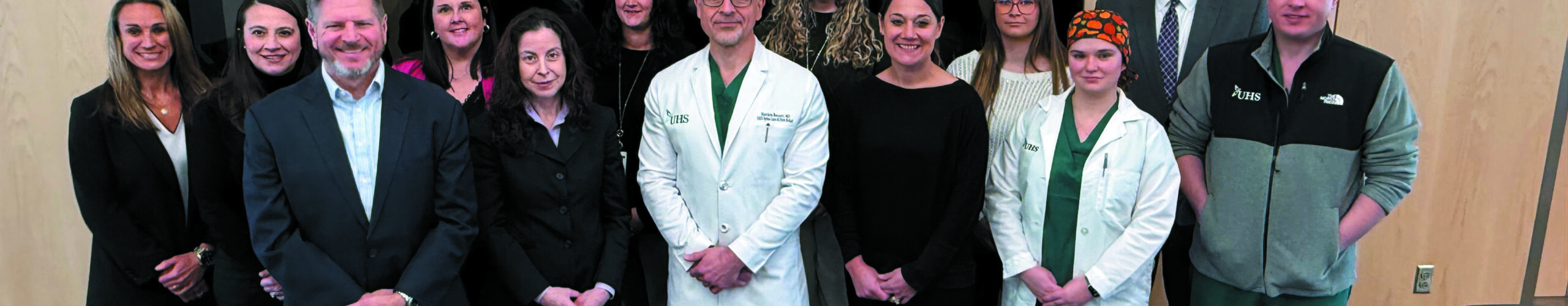The UHS Spine Team is the first in the region to earn the Joint Commission’s Gold Seal of Approval® for Core Certification in Spine Surgery.