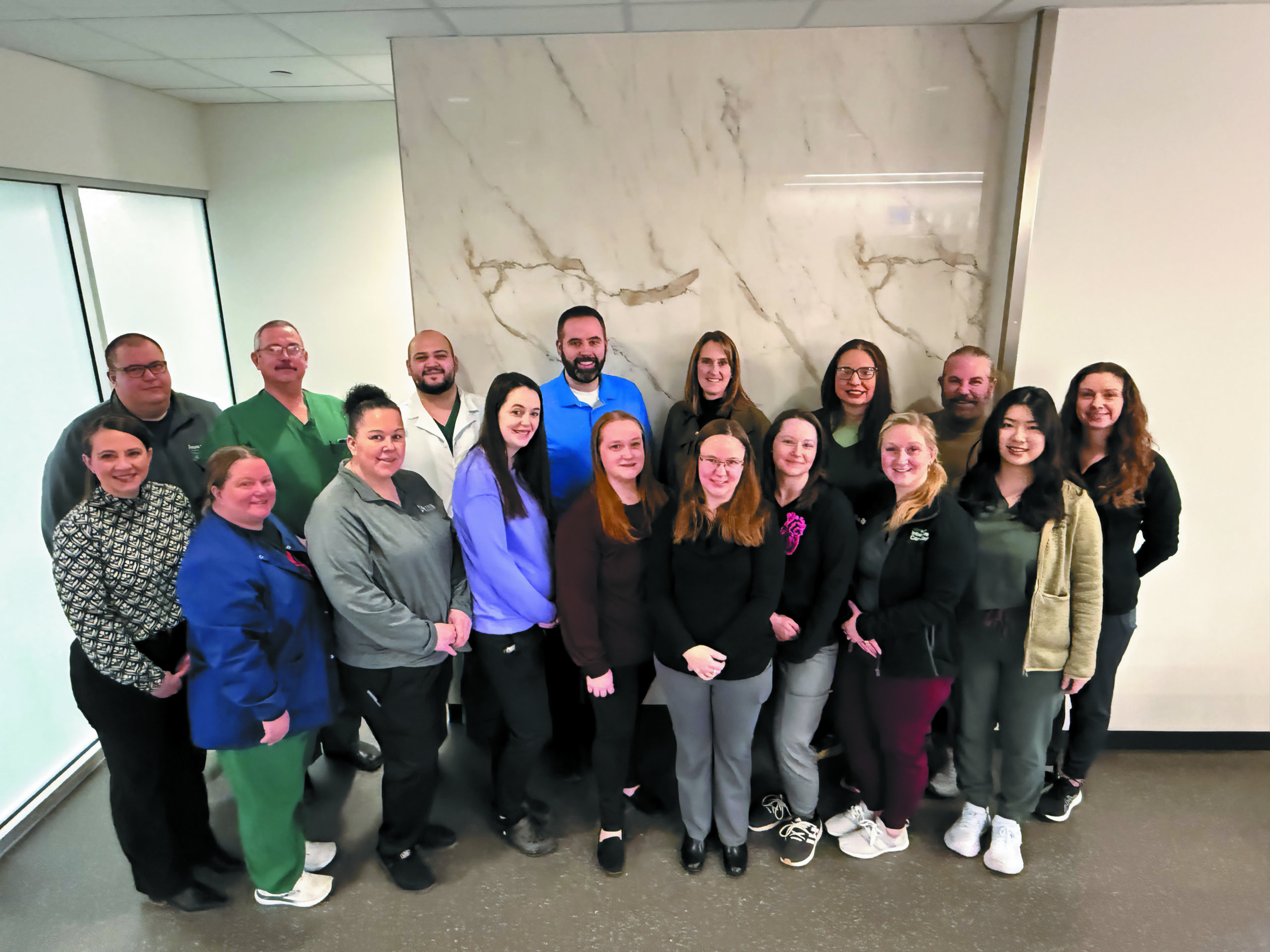 The UHS Stroke Team, whose dedication and expertise have earned UHS the region’s first Joint Commission Gold Seal of Approval® for Comprehensive Stroke Center Certification.
