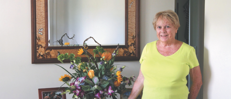 Barbara McDevitt, the 1,000th TAVR patient at UHS, can now continue her active, healthy lifestyle.