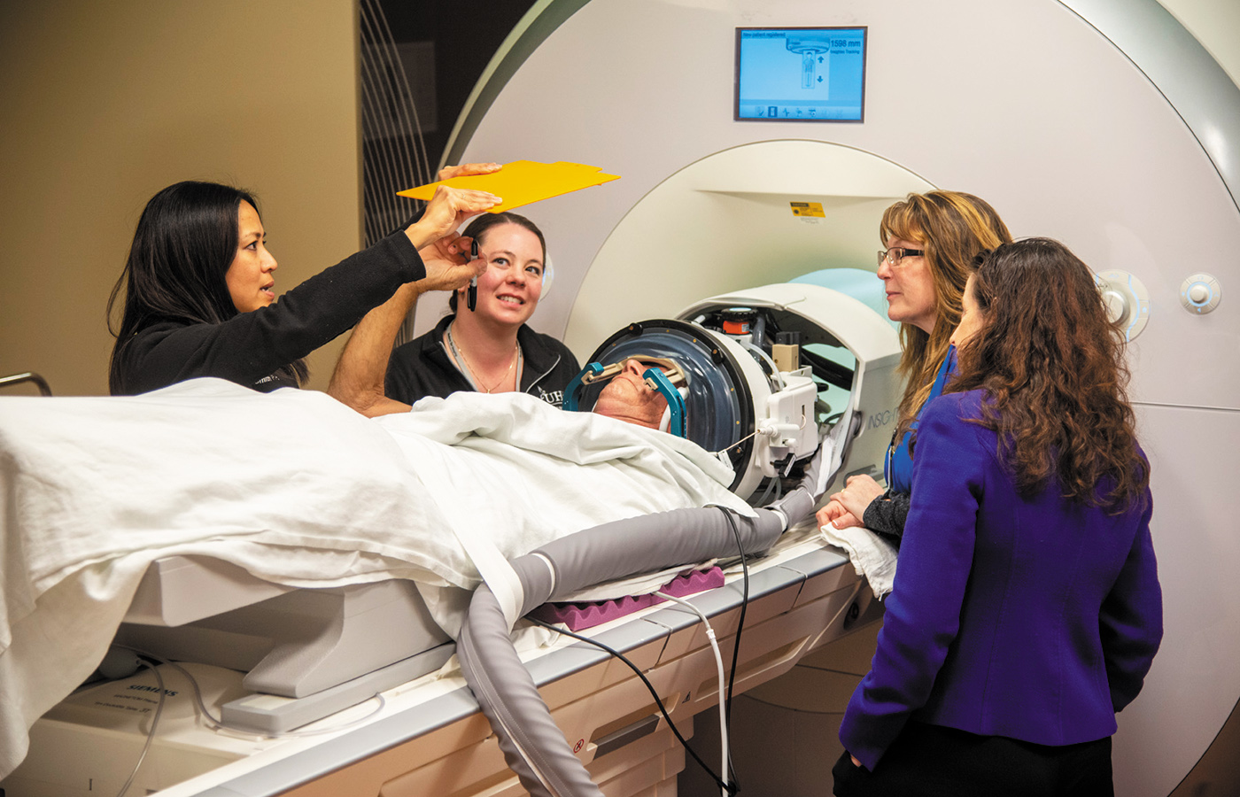 UHS leads the region with cutting-edge Focused Ultrasound technology, which is revolutionizing essential tremor care.