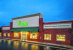 Street view photo of the new UHS Upper Front Street facility.
